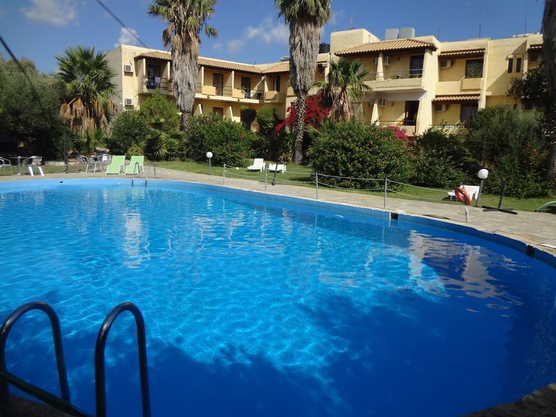Minoas Hotel Amudára Laszithiu Kültér fotó