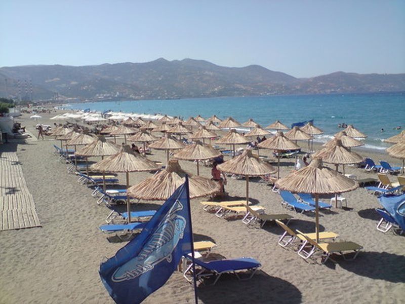 Minoas Hotel Amudára Laszithiu Kültér fotó